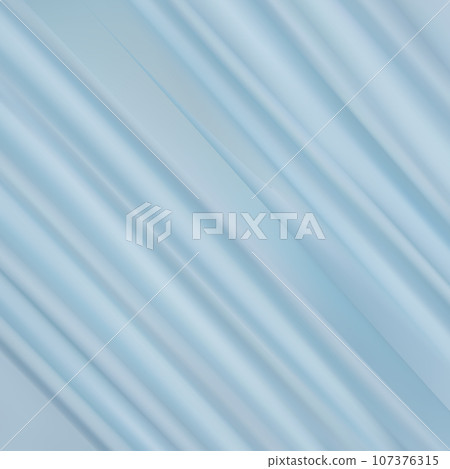 Natural blue satin fabric as background texture. eps 10 107376315