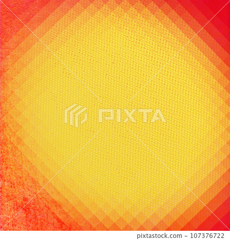 Orange, yellow pattern square background with copy space for text, Best suitable for online Ads, poster, banner, sale, card, celebrations and various design works 107376722