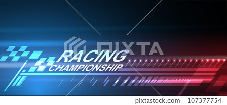 Racing speed background, vector illustration abstraction in car track Racing speed background, vector illustration abstraction in car track 107377754