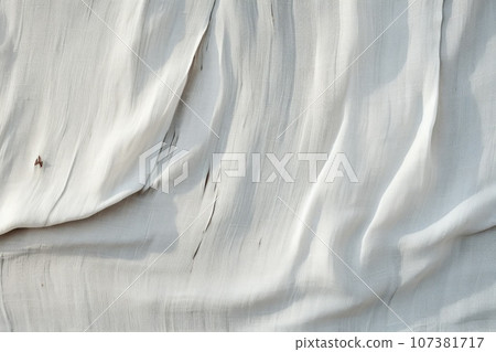 Textile cotton linen background. Rough material. Generative AI Textile cotton linen background. Rough material. Generative AI 107381717