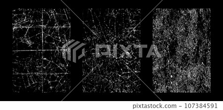 Hand drawn frame with a rough, torn edge featuring grunge elements and ink splatters. vintage photos or stamp for spray painting techniques. Flat vector illustration isolated Hand drawn frame with a rough, torn edge featuring grunge elements and ink splatters. vintage photos or stamp for spray painting techniques. Flat vector illustration isolated 107384591