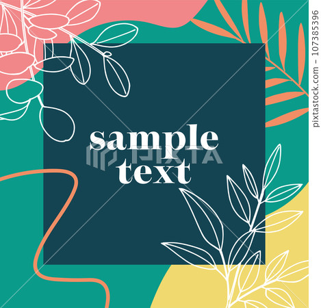 Background illustration_Botanical Background illustration_Botanical 107385396