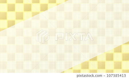 方格圖案背景圖[金][16:9] 107385413