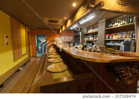 Interior view of restaurant 107388474