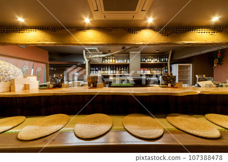 Interior view of restaurant Interior view of restaurant 107388478