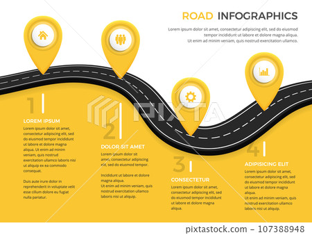 Road Infographics 107388948