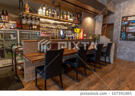 Interior view of restaurant Interior view of restaurant 107391865