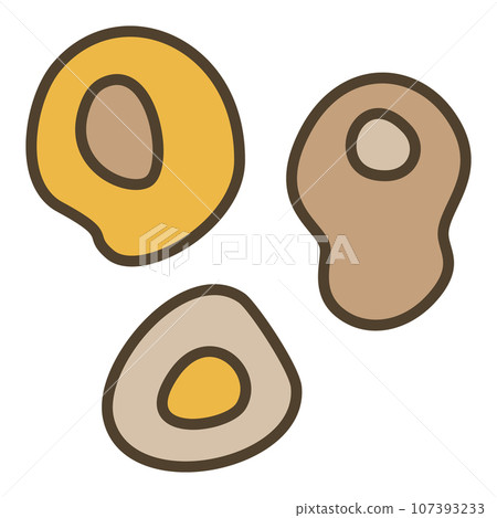 Microbes vector Bioengineering Science concept colored icon or symbol Microbes vector Bioengineering Science concept colored icon or symbol 107393233
