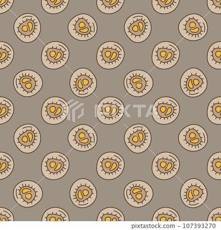 Funny Microbe vector concept colored modern seamless pattern Funny Microbe vector concept colored modern seamless pattern 107393270