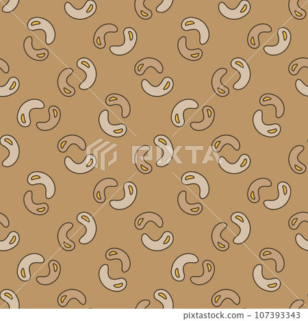 Viruses Bacteria vector concept colorful seamless pattern 107393343