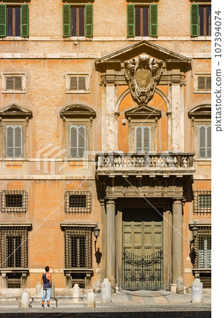 Borghese Palace in the city of Rome Borghese Palace in the city of Rome 107394074