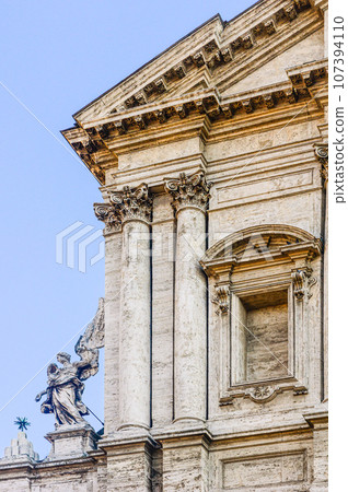 Detail of the Church of Saint Andrew of the Valley 107394110