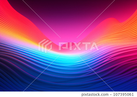 Abstract neon gradient background. 107395061