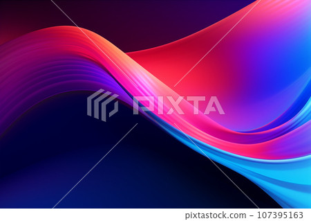 Abstract neon gradient background. 107395163