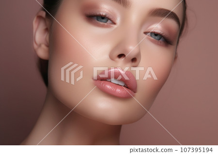 European fashion model portrait 107395194