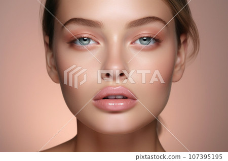 European fashion model portrait European fashion model portrait 107395195