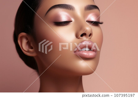 European fashion model portrait 107395197