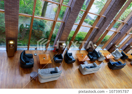 度假酒店大廳風景 107395787