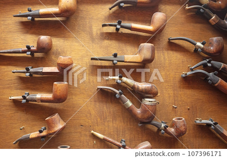 Collection of pipes Collection of pipes 107396171