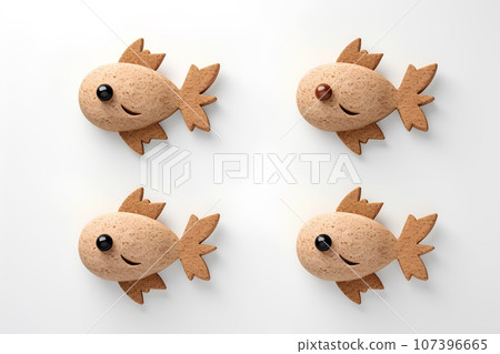 Cork monkfish goby (3D pictogram) Cork monkfish goby (3D pictogram) 107396665