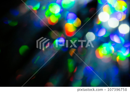 Multicolored rainbow large bokeh effect background Multicolored rainbow large bokeh effect background 107396758