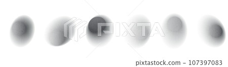 Abstract dot pattern background with gradient effect. half-tone circles to create texture and depth. Flat vector illustration isolated on white background. Abstract dot pattern background with gradient effect. half-tone circles to create texture and depth. Flat vector illustration isolated on white background. 107397083