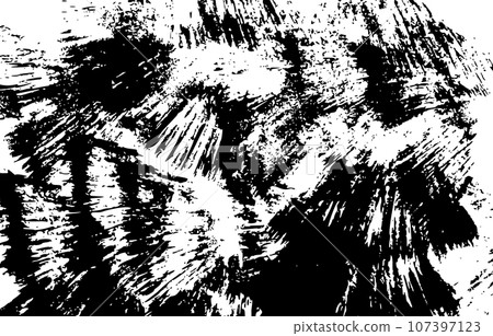 Gritty grain texture. Random speckles or specks noise paper. Retro grunge granular vector illustration 107397123