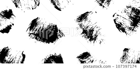 Seamless scribble texture background with pencil strokes, textured, grungy backdrop. Flat vector illustration isolated 107397174
