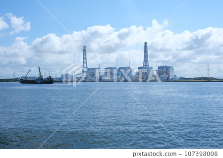 衣浦灣沿岸的工廠景觀 107398008