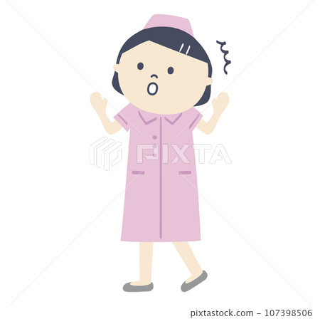 Nurse's illustration Nurse's illustration 107398506