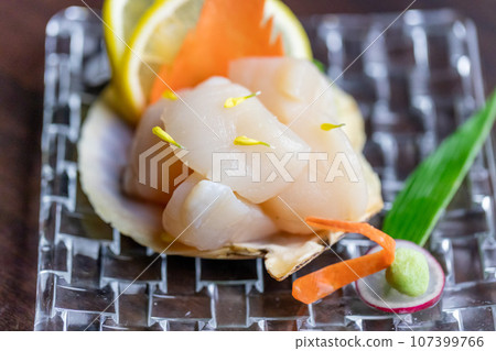 扇貝刺身 扇貝刺身 107399766