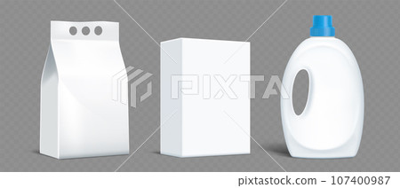 Vector packaging of laundry detergent Vector packaging of laundry detergent 107400987