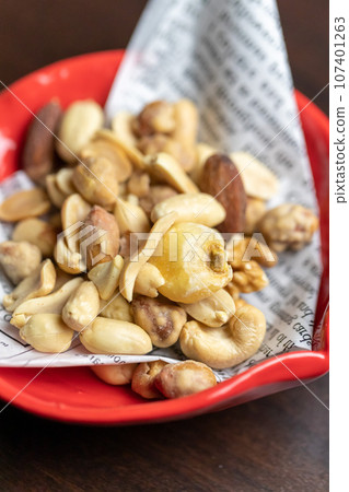 Mixed nuts Mixed nuts 107401263
