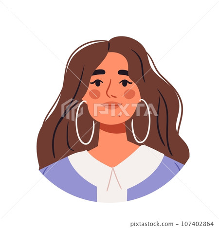 portraits people. Happy woman avatars. Different round face profiles with multiracial persons. Female avatars bundle. Flat vector illustrations portraits people. Happy woman avatars. Different round face profiles with multiracial persons. Female avatars bundle. Flat vector illustrations 107402864