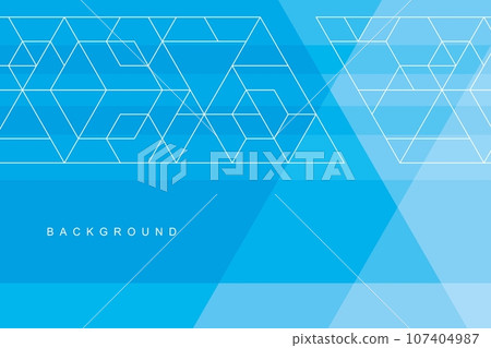 Abstract geometric technological background. Vector creative design. 107404987