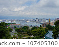 Photographed in Hakodate City, Hokkaido Hakodate city seen from the former Hakodate Ward Public Hall 107405300