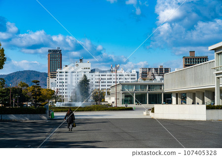 廣島和平紀念館 4 晴朗的冬天 廣島縣廣島市中區 廣島和平紀念館 4 晴朗的冬天 廣島縣廣島市中區 107405328
