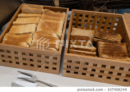 Delicious hotel restaurant bread Delicious hotel restaurant bread 107406249
