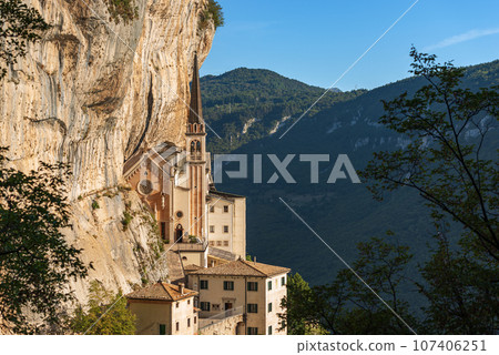 Sanctuary of the Madonna della Corona - Verona Italy Sanctuary of the Madonna della Corona - Verona Italy 107406251