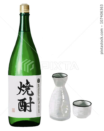 燒酒(1 瓶深綠)附清酒杯 燒酒(1 瓶深綠)附清酒杯 107406363