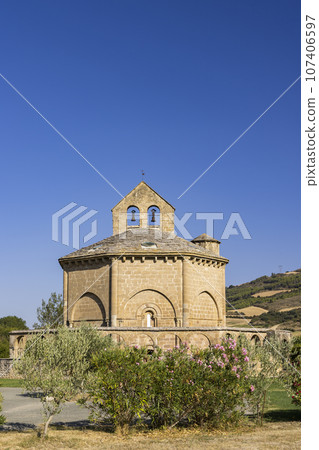 Church of Saint Mary of Eunate (Iglesia de Santa Maria de Eunate), Muruzabal, Navarre, Spain 107406597