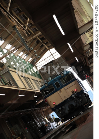 JR東日本_EF64-1001停在高崎交通區維修站線_2023年9月17日拍攝 107407200