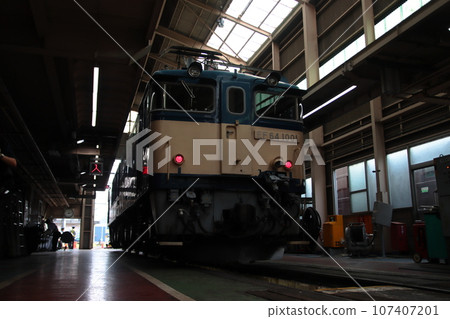 JR東日本_EF64-1001停在高崎交通區維修站線_2023年9月17日拍攝 107407201