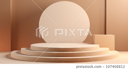 Composition for presentation of product. Created with AI tools 107408812