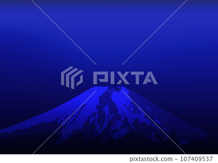 Fuji mountain abstract blue sky landscape natural background Fuji mountain abstract blue sky landscape natural background 107409537