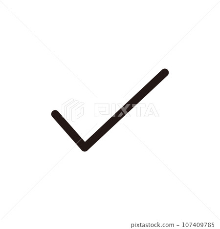check mark check box 107409785