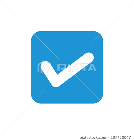 簡單的複選標記圖標 107410047