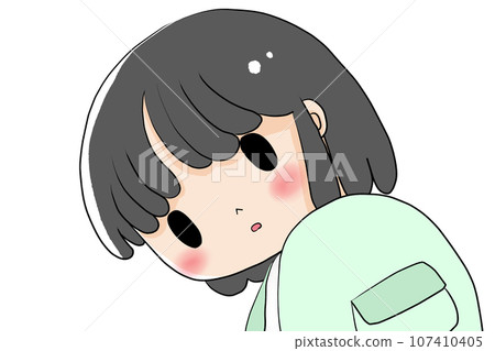 背著背包回頭看的女孩 107410405