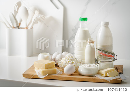 Fresh dairy products Fresh dairy products 107411430