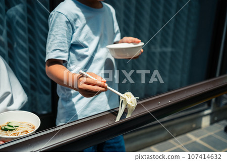 Rain drain somen noodles Rain drain somen noodles 107414632
